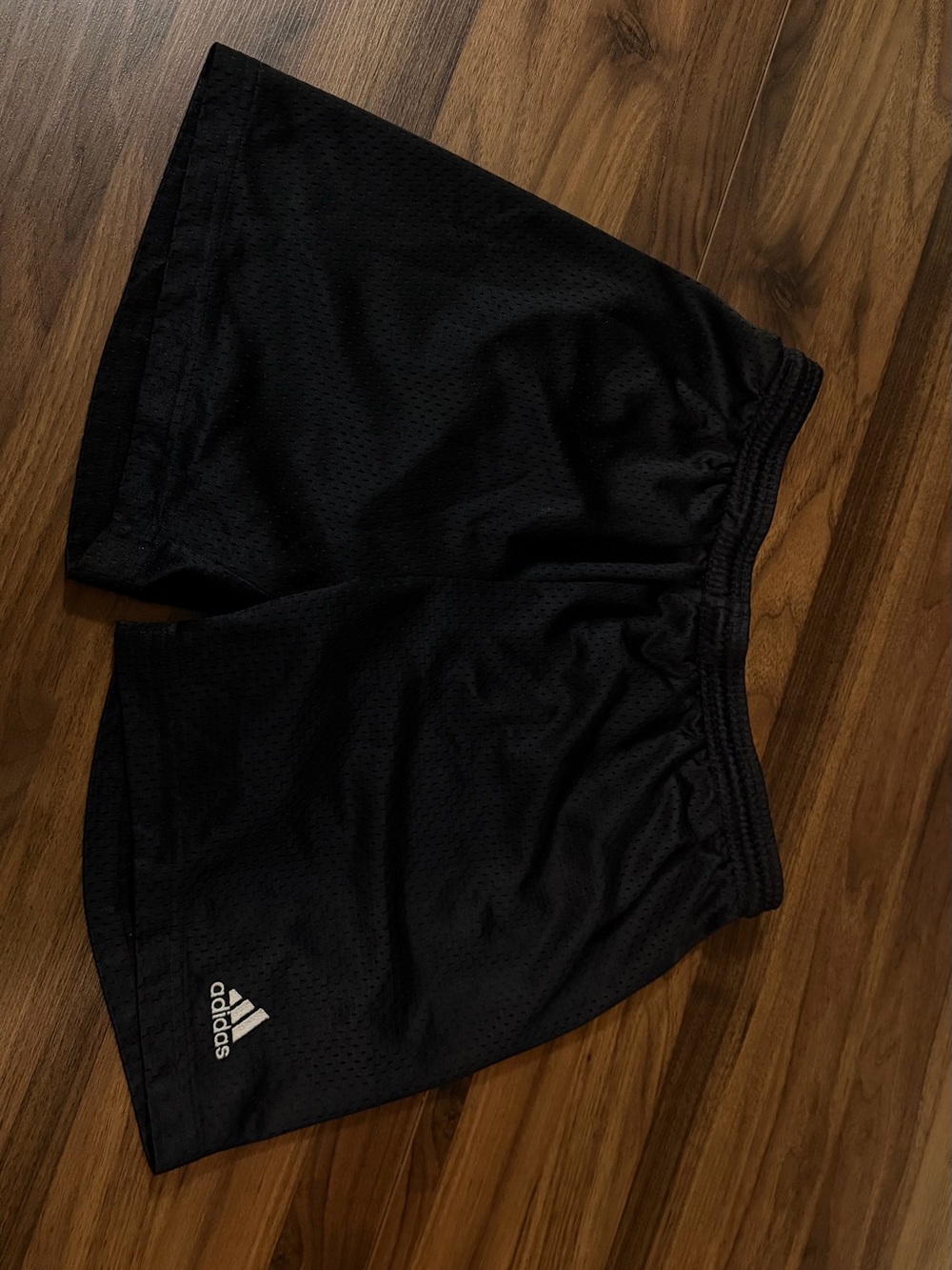 adidas Men's Black Breathable Mesh Athletic Shorts